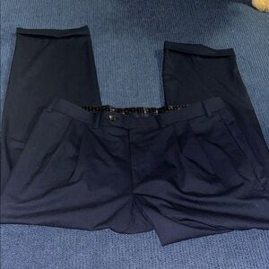 Ralph Lauren Men's Dark Blue Dress Pants